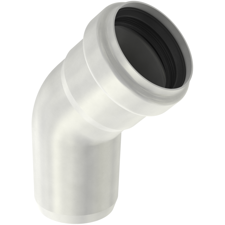 LĪKUMS D110x45° AISI 304