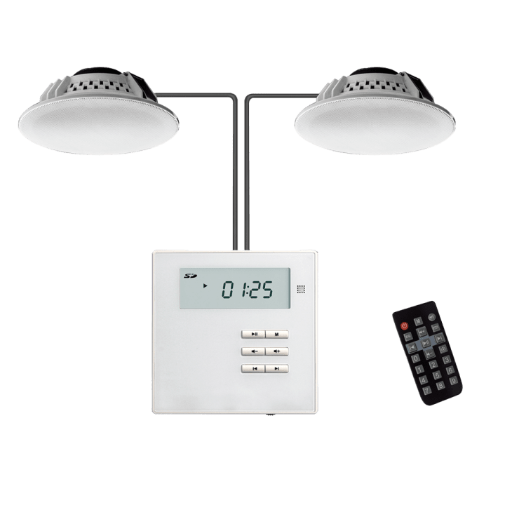 DSPPA DSPPA-M2U Audiomikserivahvistin USB-sisääntulolla