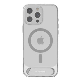 Torras Pstand sērijas futrālis iPhone 16 ProMax (caurspīdīgs)