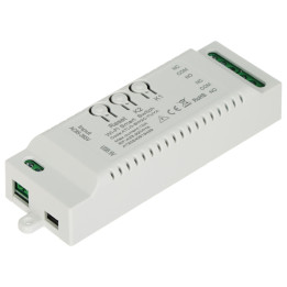 ATLO ATLO-SW2C-TUYA Smart Wi-Fi Wall Switch 2-Gang, Tuya Compatible, Voice Control