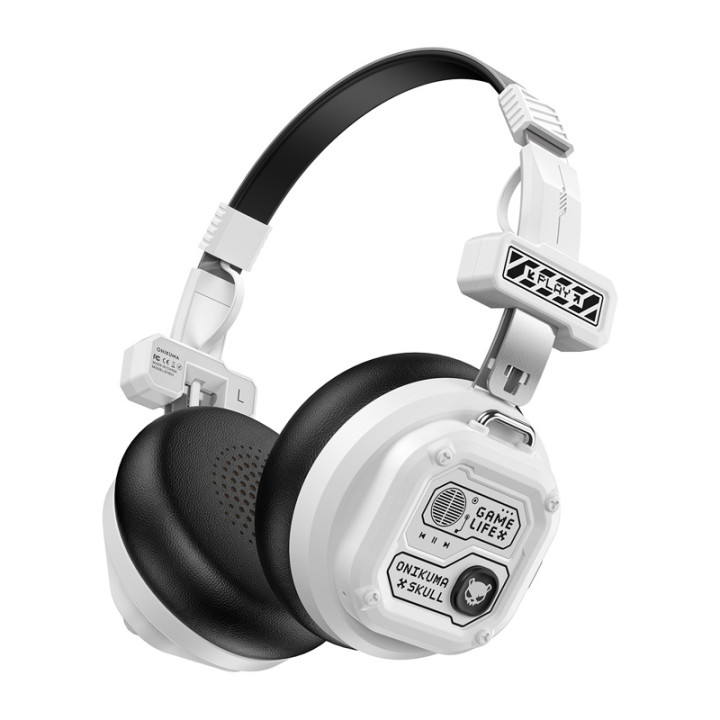 ONIKUMA GT803 spēļu austiņas (baltas)