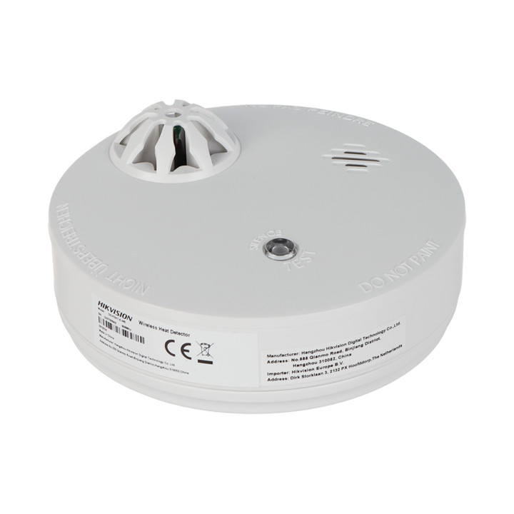 BELAIDIS ŠILUMOS DETEKTORIUS AX PRO DS-PDHT-E-WE Hikvision