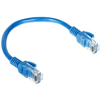PATCHCORD RJ45/0,2-BLUE 0,2 m