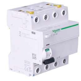 Schneider Electric iID-40-4-30-A Автомат защитного отключения 40А 4-полюсный 30 мА тип А