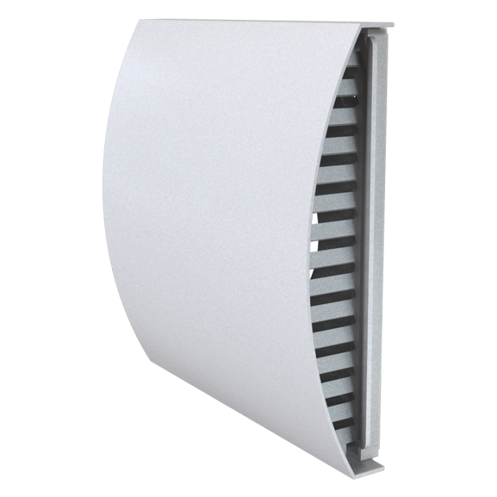 Āra vēdinašanas pārsegs 160mm Balts