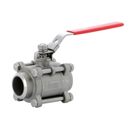 SYVECO Ball Valve ATO282, DN32 Stainless Steel AISI 316 Soldered
