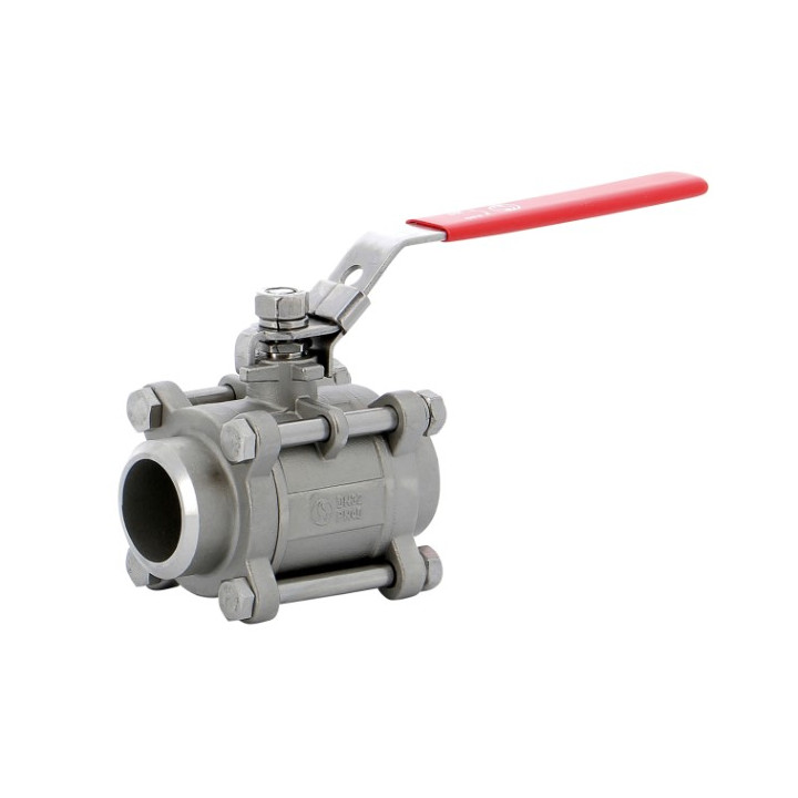 SYVECO Ball Valve ATO282, DN32 Stainless Steel AISI 316 Soldered
