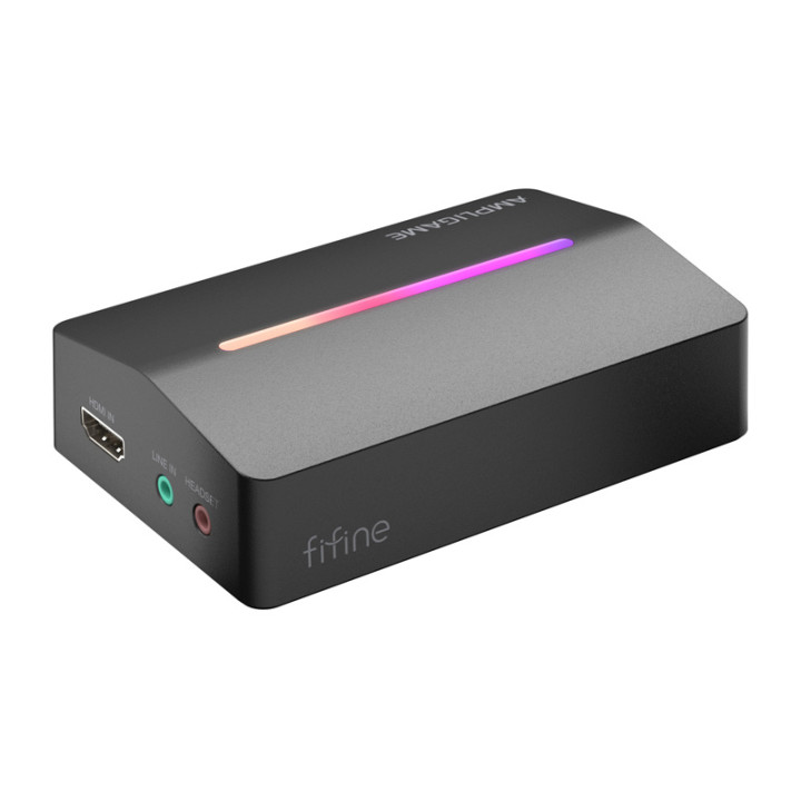 Fifine V3, карта захвата HDMI-USB-A (черная)
