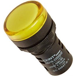 CHINT LED indikatora gaisma 22mm Dzeltena 24VAC/DC