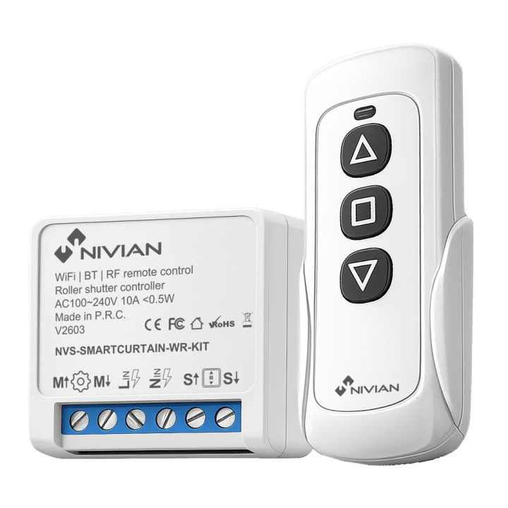 NIVIAN RETAIL NVS-SMARTCURTAIN-WR-KIT умный мотор штор