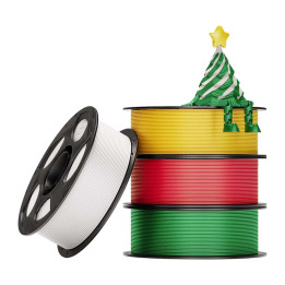ANYCUBIC Christmas PLA Silk Filament Set (4 pcs) IPHSCSD-103-4