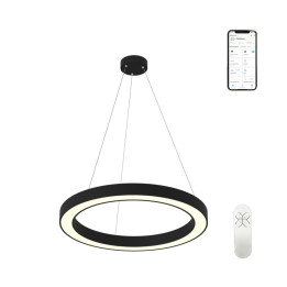 Immax NEO PASTEL Smart piekarams gaismeklis 95cm 66W melns Zigbee 3.0