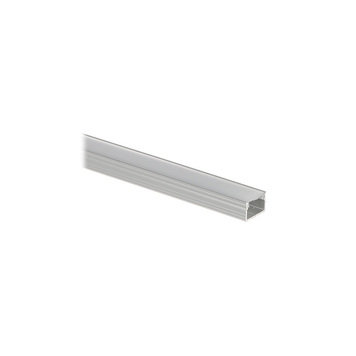 PROFILIS SU DANGTELIU LED JUOSTELĖMS PR-LED/SA2/2M PAVIRŠIAUS SILVER.