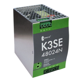 Lülitustoiteallikas K3SE 48024 24V DC 20A 480W DIN-liistule 3x400V 340-550VAC Ta70