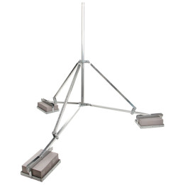 DELTA MB-3/PLUS/LIGHT Gaismas statīva pamatne – Smagās slodzes grīdas pamatne