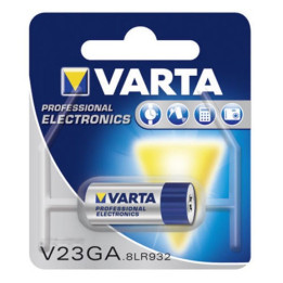 Varta V23GA A23 8LR932 MN21 23A 12V 52mAh šarminė baterija, 1 vnt.