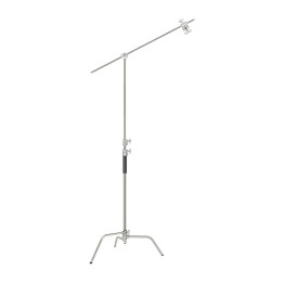 Nerūdijančio plieno C stovas su strėlės svirtimi NEEWER SC320 320cm
