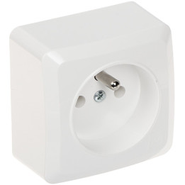 Elektro-Plast BERG/3733-00/EPN Viena kontaktligzda virsmas montāžai 16A 250V Schuko F tips