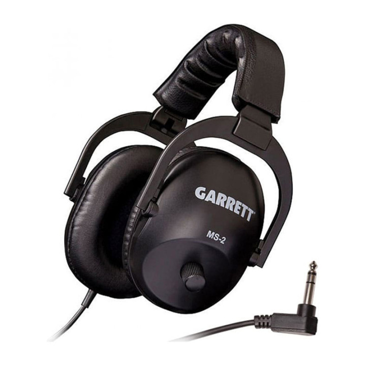 Garrett MS-2 Wired Headphones for Metal Detectors