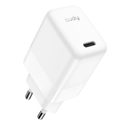 CUDY CH30_EU 30W GaN USB-C зарядное устройство – быстрая PD зарядка для смартфонов, планшетов и ноутбуков
