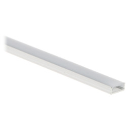 PROFILIS SU DANGTELIU LED JUOSTOLĖMS PR-LED/SW/2M PAVIRŠIAUS BALTAS