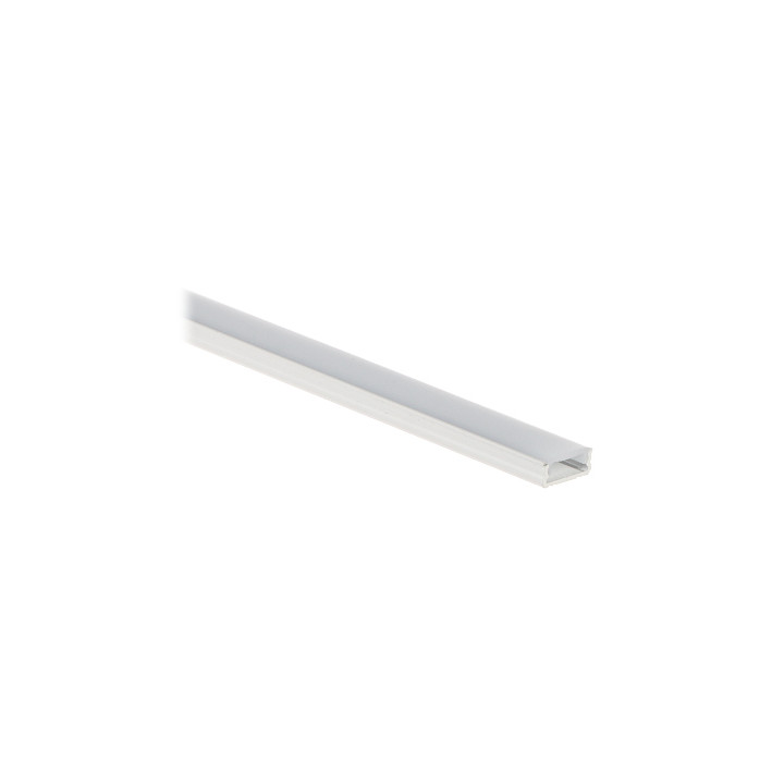 PROFILIS SU DANGTELIU LED JUOSTOLĖMS PR-LED/SW/2M PAVIRŠIAUS BALTAS