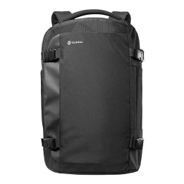 Kelioninė nešiojamojo kompiuterio kuprinė 38-40L / 17'' Tomtoc Navigator-T66 (juoda)