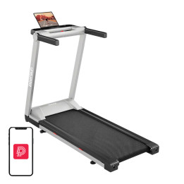 DeerRun A1 Pro sulankstomas elektrinis bėgimo takelis (sidabrinis)
