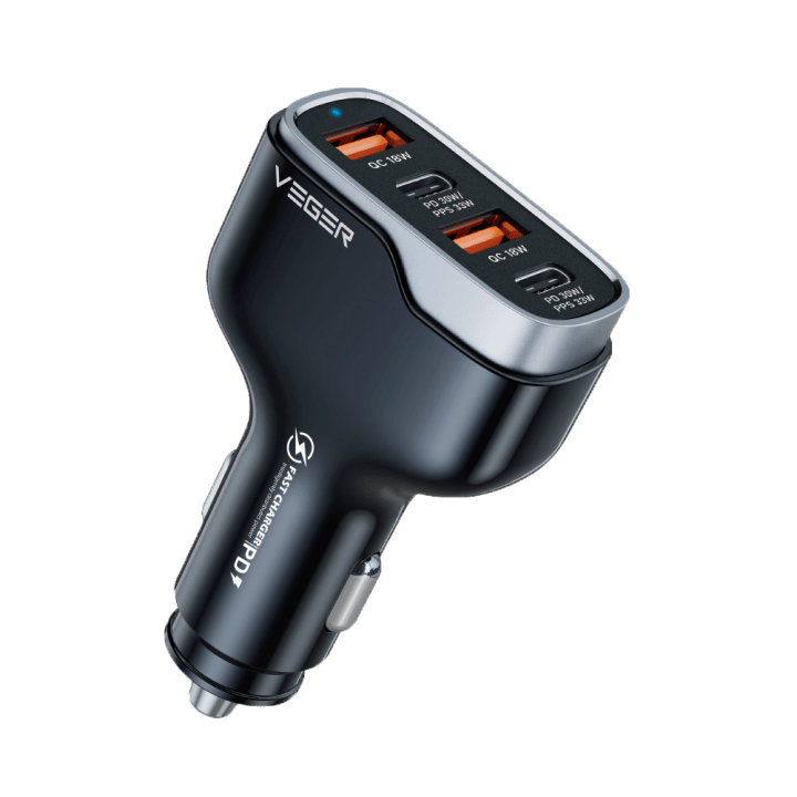VEGER VG-CC53-2A2C 4-Port USB Charger