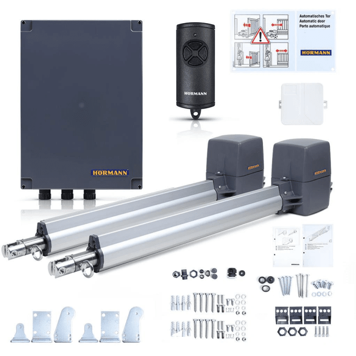 Hörmann RotaMatic 2 – комплект привода для двустворчатых ворот длиной 5 м, BiSecur 868 МГц