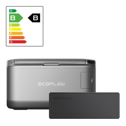 Комплект: портативный холодильник EcoFlow Glacier 35 л + аккумулятор емкостью 298 Втч.