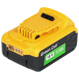 Akku sähkötyökaluille Green Cell PTDW18V5, DeWalt XR 18V ​​5Ah DCB184