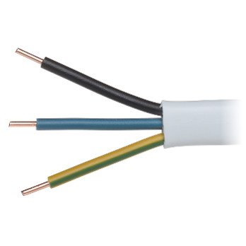 PLAKANS ELEKTRISKA KABELIS YDYP-3X1.5