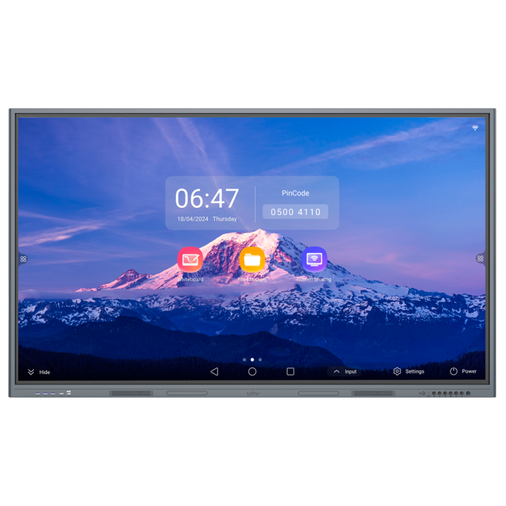 UNIVIEW UV-MW3586-U-X Desktop Monitor with Google Home App Support