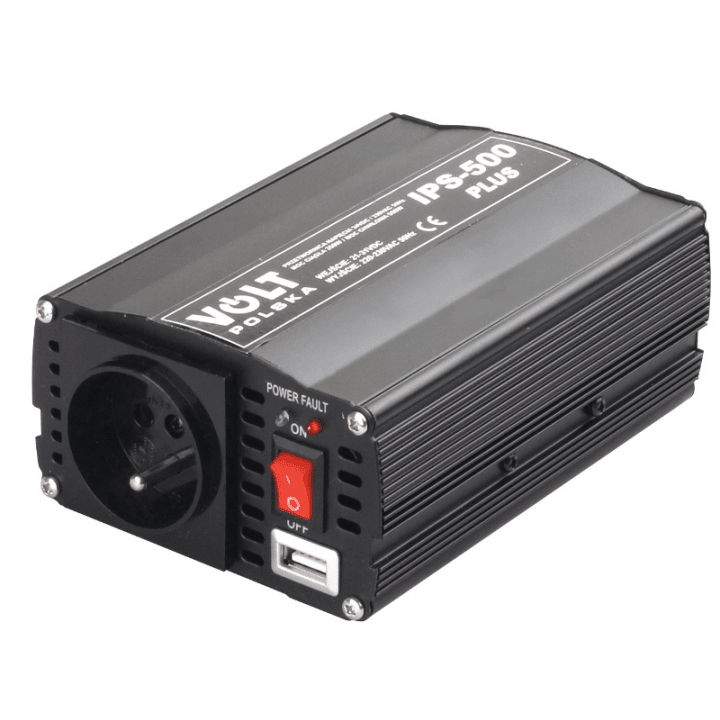 INVERTER VOLT POLSKA IPS-500 PLUS 24V / 230V 350/500 W