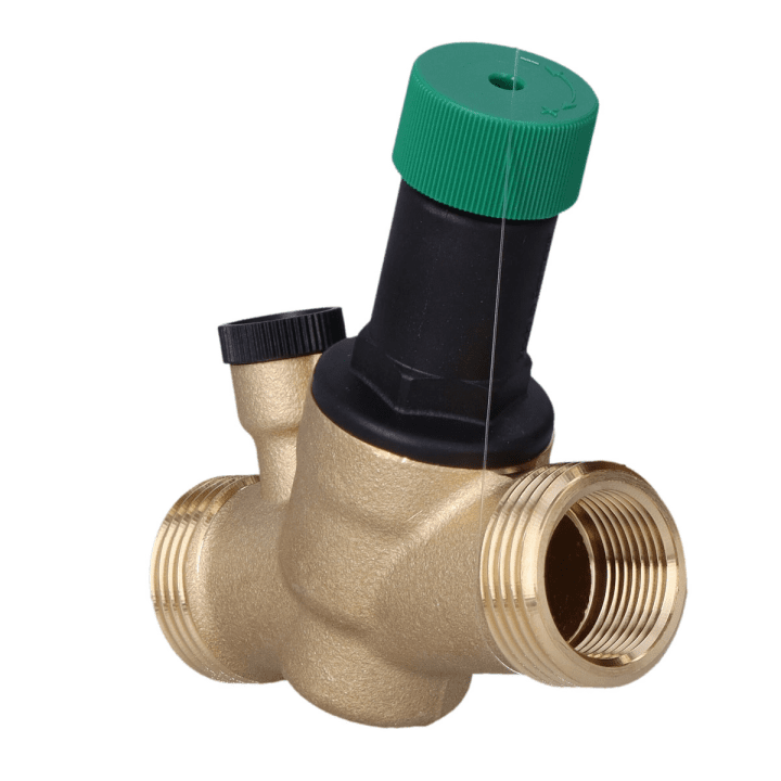 Resideo Braukmann D04FM slėgio reguliatorius DN 20 su manometro jungtimi G 1/4 colio