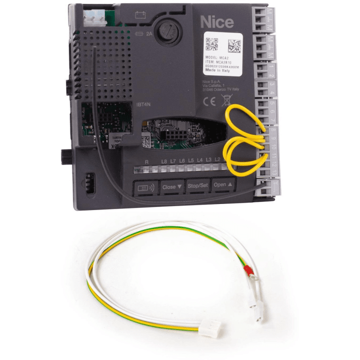 Control Panel Nice MCA2 Model SPMCA2R10 for Home Automation