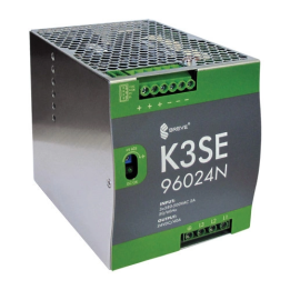 Lülitustoiteallikas K3SE 96024 3x400/24VDC 40A 960W DIN Uzas 340-550VAC Ta70 17000-1015