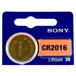 Sony CR2016 3V 90mAh Литая электроника (электроника) батарея 1 ГБ.