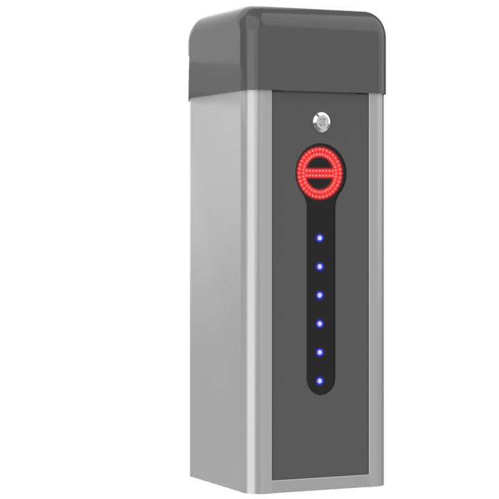 ANKUAI PB-PARKBARRIER-PRO303-R automatinė strėlės užtvara – montuojama dešinėje, elektromechaninė, su valdymo bloku ir LED svirt