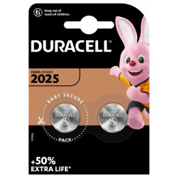 Duracell CR2025 DL2025 ECR2025 3V ličio baterija 2vnt