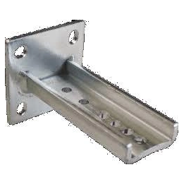 BFT SFR L-B Long adjustable bracket (screw-on) for post for 1 PHOBOS actuator, KUSTOS