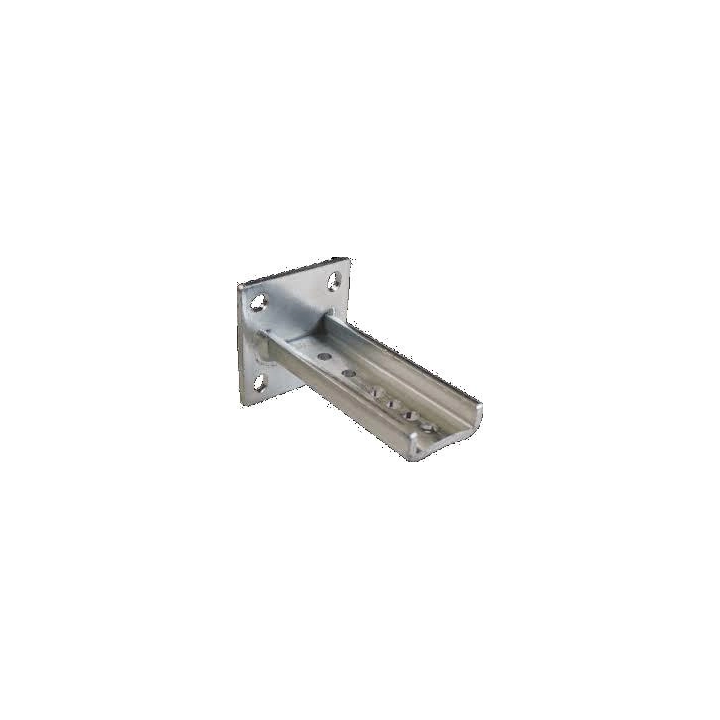 BFT SFR L-B Long adjustable bracket (screw-on) for post for 1 PHOBOS actuator, KUSTOS