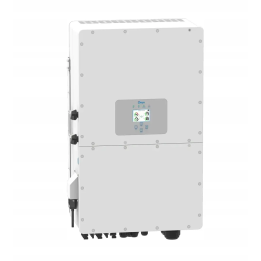 Hibridinis keitiklis DEYE SUN-50K-SG01HP3-EU-BM4, 50KW, trifazis, 4MPPT, palaiko 2 komplektus aukštos įtampos baterijų 200~700V.