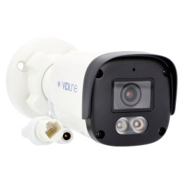 VidiLine VIDI-IPC-24T-IW 4MP IP Bullet kamera 2,8 mm dviguba šviesa