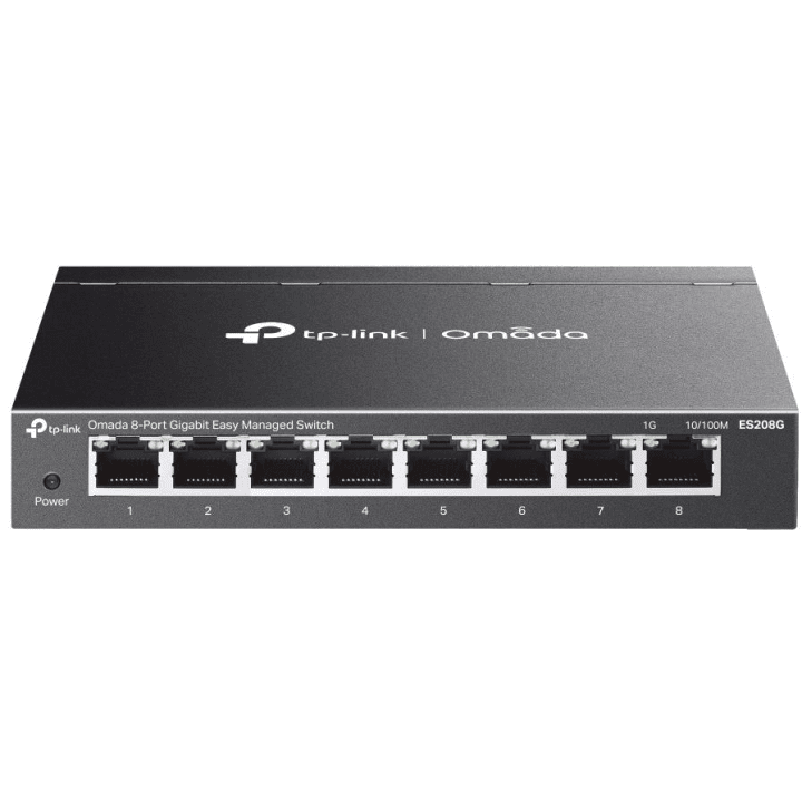 TP-Link Omada ES208G управляемый гигабитный коммутатор 8 портов L2