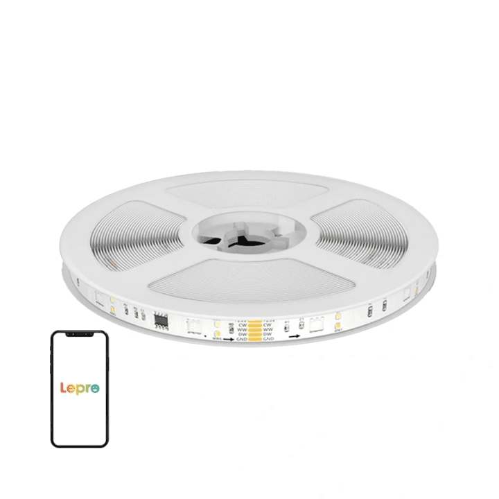 LEPRO S2-5-EU 5m Wi-Fi Bluetooth RGBIC LED Strip