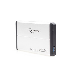 Gembird USB 3.0 korpuss 2,5" HDD cietajam diskam (sudraba)