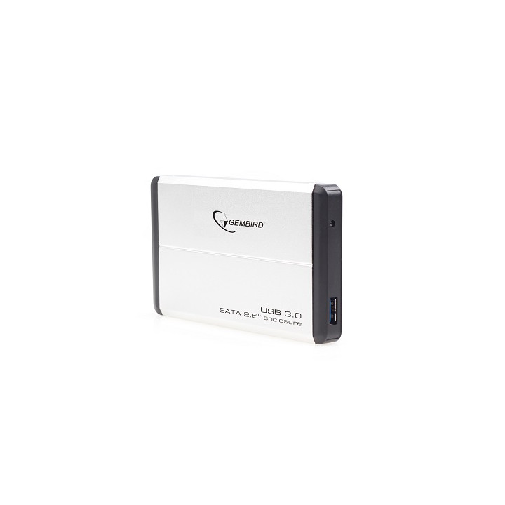 Gembird USB 3.0 korpuss 2,5" HDD cietajam diskam (sudraba)