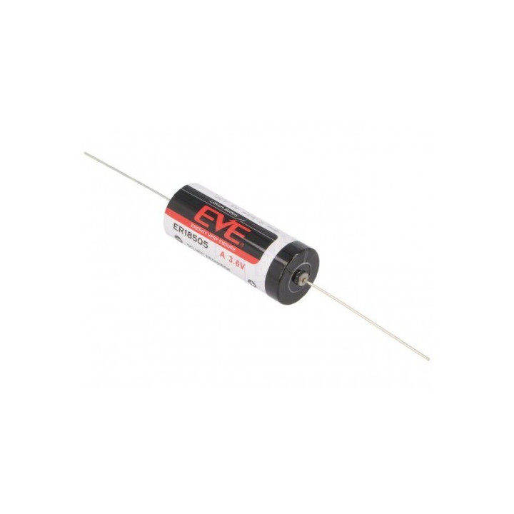EVE Energy ER18505 / A CNA 4000 mAh 130 mA 3,6 V (Li-SoCI2) baterija su suvirintais kontaktais (neįkraunama)